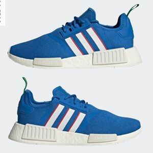 NWT Adidas NMD_R1 Italy Edition Sneakers Shoes GX9886 Royal Blue Boost